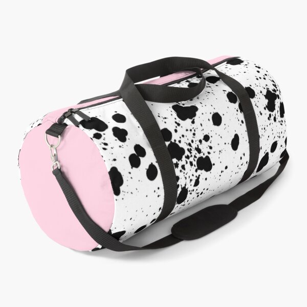 Item preview, Dalmatian Spots with Pink - Black and White Animal Print Ink Dots designed and sold by SMillustrations.