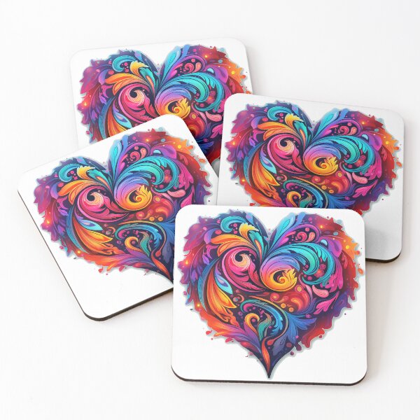 Item preview, Abstract Love Heart designed and sold by storyofdavid.