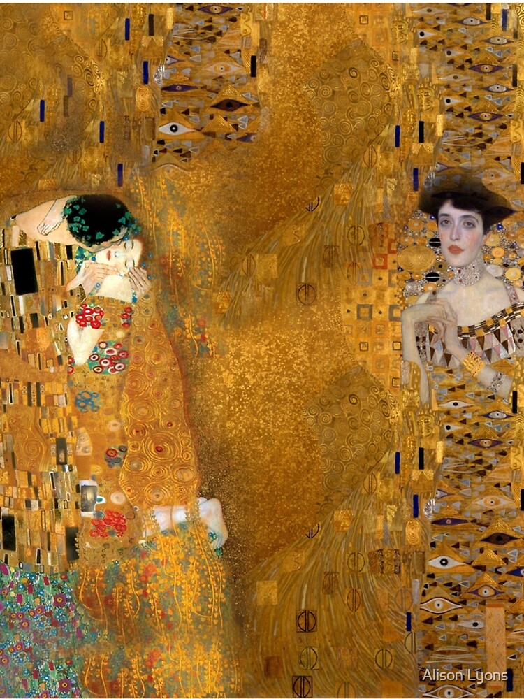 Discover Klimt -  Woman in Gold - The Kiss Leggings