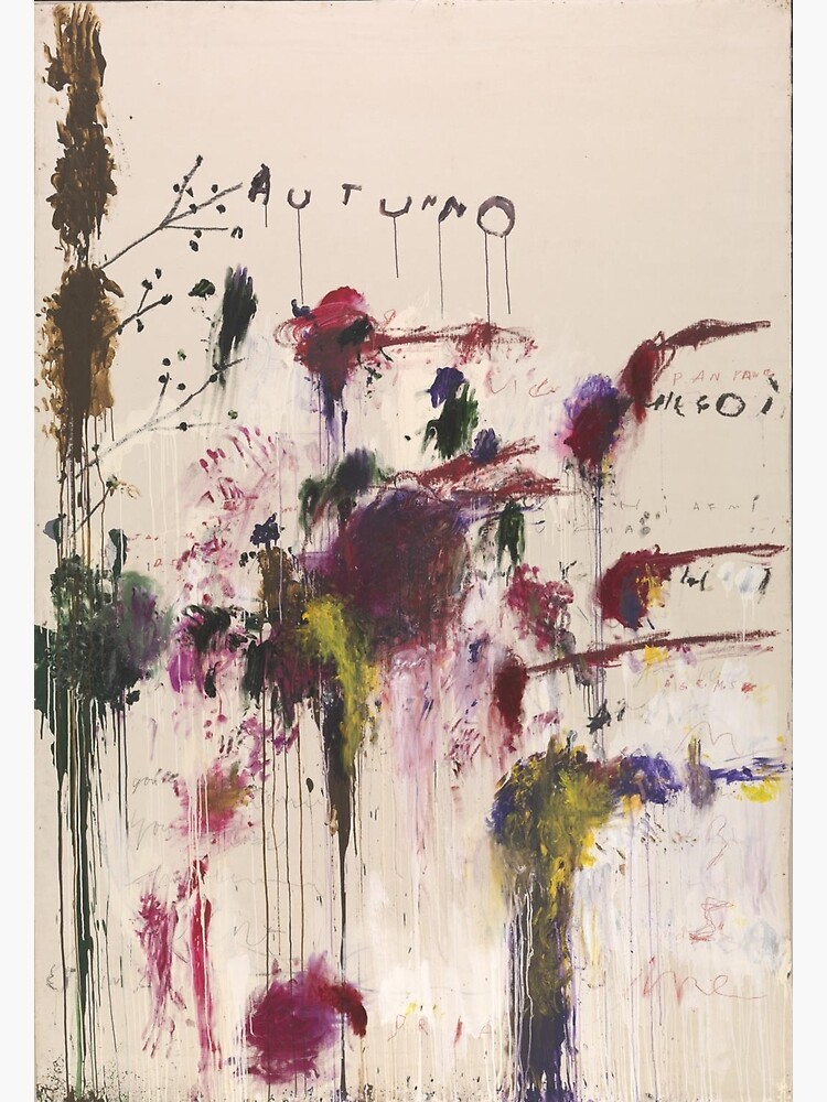 Cy Twombly - Four Seasons Painting 