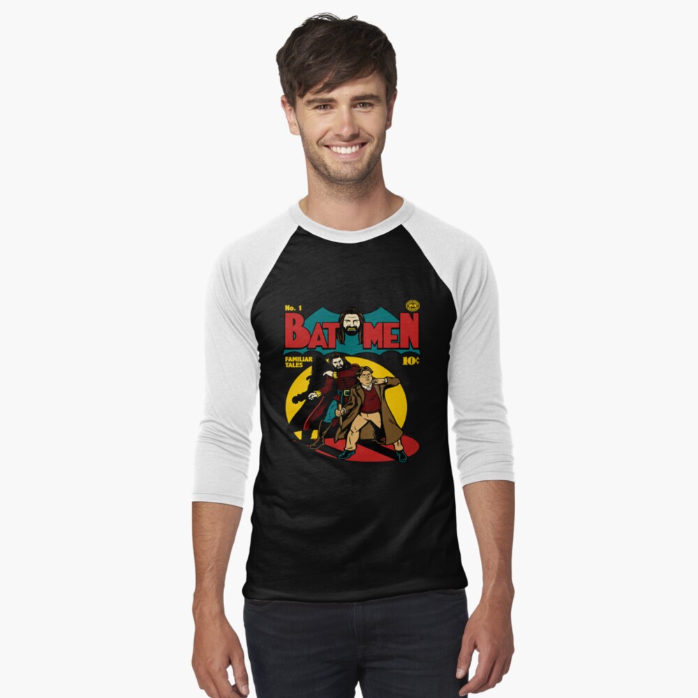 Aperçu de l'œuvre T-shirt baseball manches ¾ créée et vendue par ReeceWilkie.