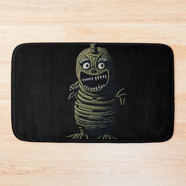 Item preview, Cartoonish halloween mummy with a goofy expression designed and sold by likbatonboot.