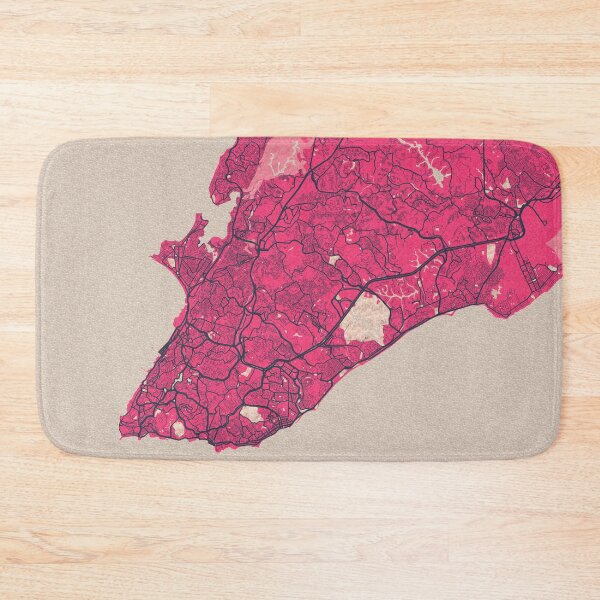 Item preview, Salvador City Map of Brazil  - Blossom designed and sold by deMAP.
