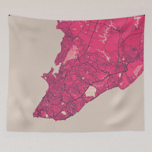 Item preview, Salvador City Map of Brazil  - Blossom designed and sold by deMAP.