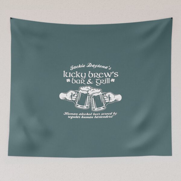 Item preview, Lucky Brews Jackie Daytona Regular Human Bartender Bar And Grill Vintage Retro HFjp designed and sold by ReeceWilkie.