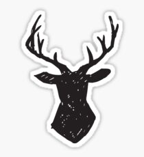 Woodland - Deer Antlers Sticker