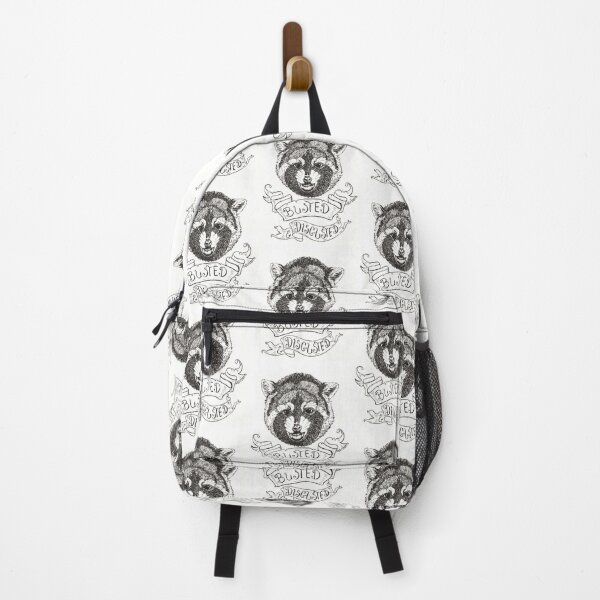 Item preview, Busted and Disgusted raccoon designed and sold by linezephyre.
