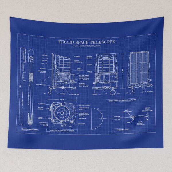 Item preview, Euclid Space Telescope. Dark Universe Explorer (Blueprint) designed and sold by BGALAXY.