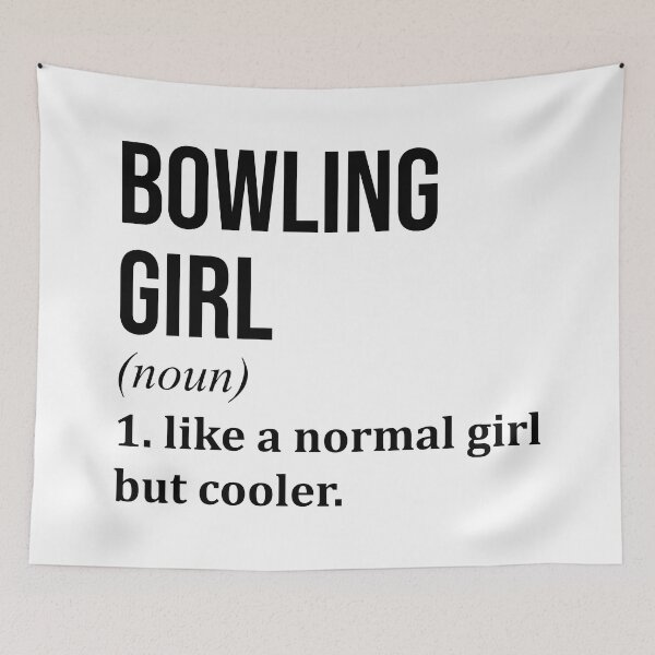 Item preview, Bowling Girl Definition designed and sold by XCIV.