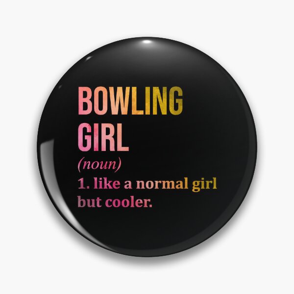 Item preview, Bowling Girl Definition in Watercolor designed and sold by XCIV.