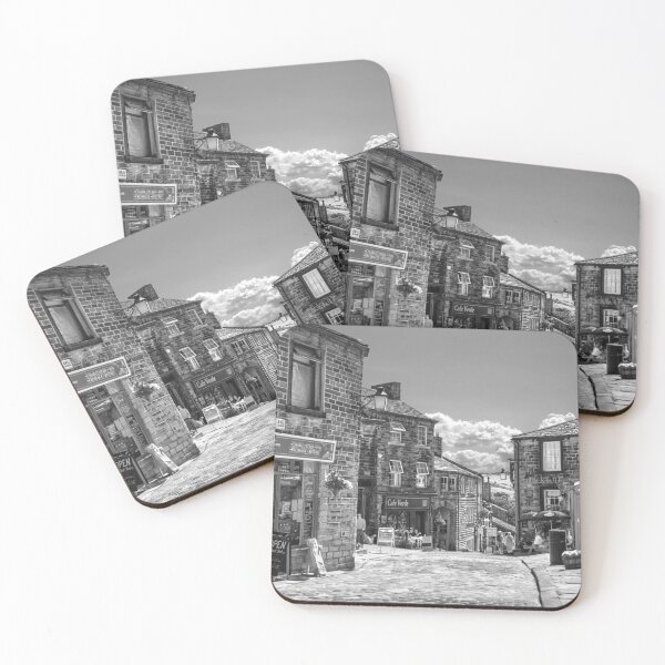 Item preview, Haworth Main Street B and W designed and sold by Alisonchambers2.
