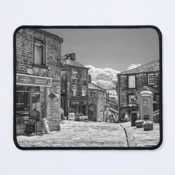 Item preview, Haworth Main Street B and W designed and sold by Alisonchambers2.