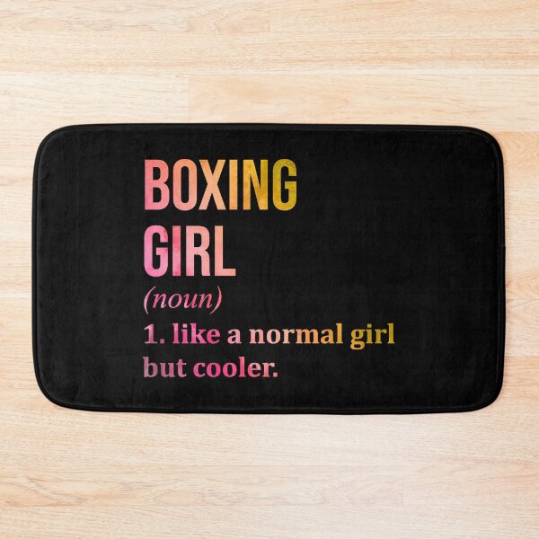 Item preview, Boxing Girl Definition in Watercolor designed and sold by XCIV.