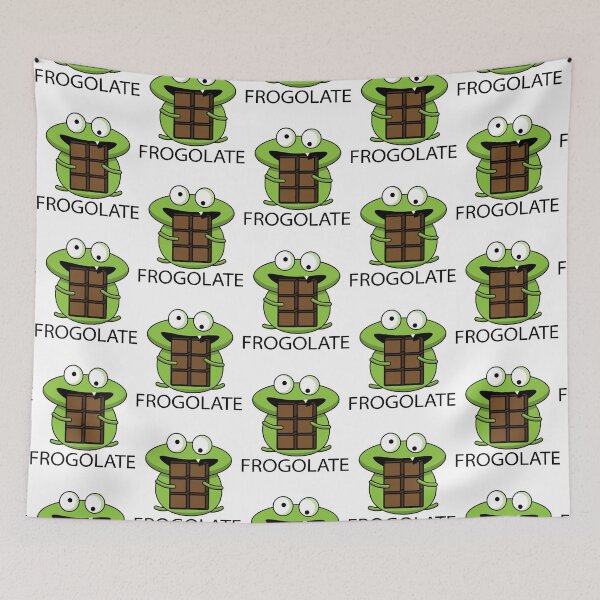 Item preview, Copy of Chocolate mint tree frog Graphic designed and sold by nayomi-hassell.
