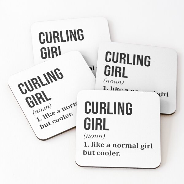 Item preview, Curling Girl Definition designed and sold by XCIV.