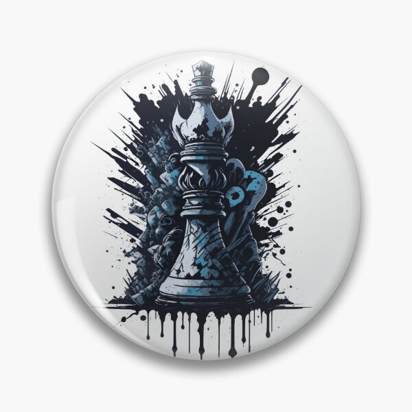 Item preview, Chess piece queen graffiti style designed and sold by StevenHignell.