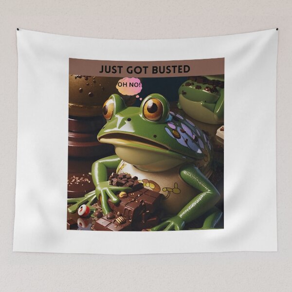 Item preview, The Chocolate Frog, The chocolate frog Stickers, designed and sold by tallulah-noonan.