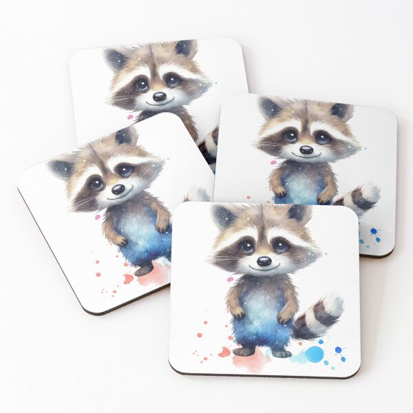 Item preview, This cute little raccoon is too adorable to resist designed and sold by cafegrafis.