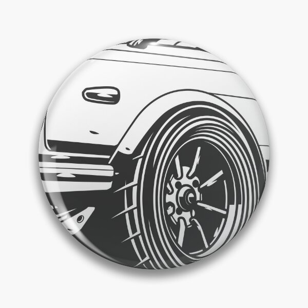 Item preview, MONOCHROME NISSAN SKYLINE "HAKOSUKA" designed and sold by TrilogyMerch.