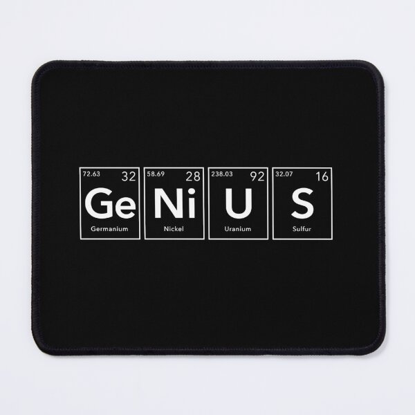 Item preview, Genius White designed and sold by DuckSoupShop.