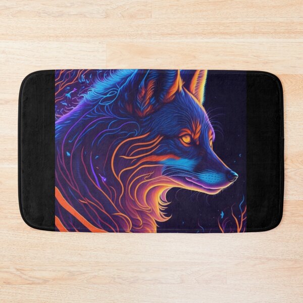 Item preview, Glowing Neon Fox designed and sold by FashCode.