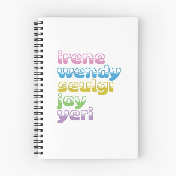 Item preview, Red Velvet - Member Names (Rainbow ver.) | Kpop Merch for Fans | Gift for Reveluv designed and sold by Wishful Thinking.