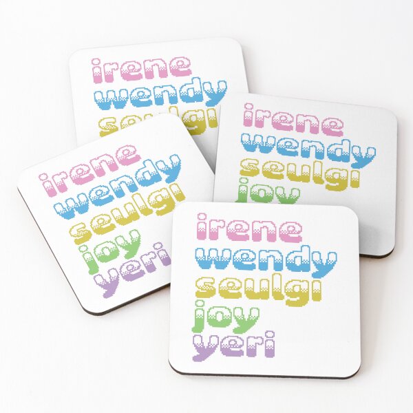 Item preview, Red Velvet - Member Names (Rainbow ver.) | Kpop Merch for Fans | Gift for Reveluv designed and sold by Wishful Thinking.