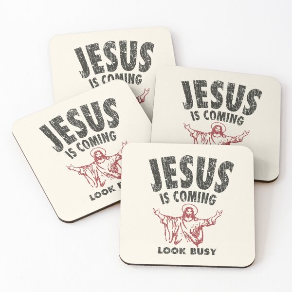 Item preview, Jesus is Coming, Look Busy 1992 designed and sold by AstroZombie6669.