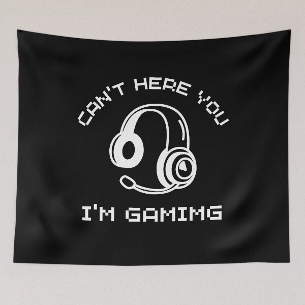 Item preview, Can't Hear You I'm Gaming designed and sold by normal-design.