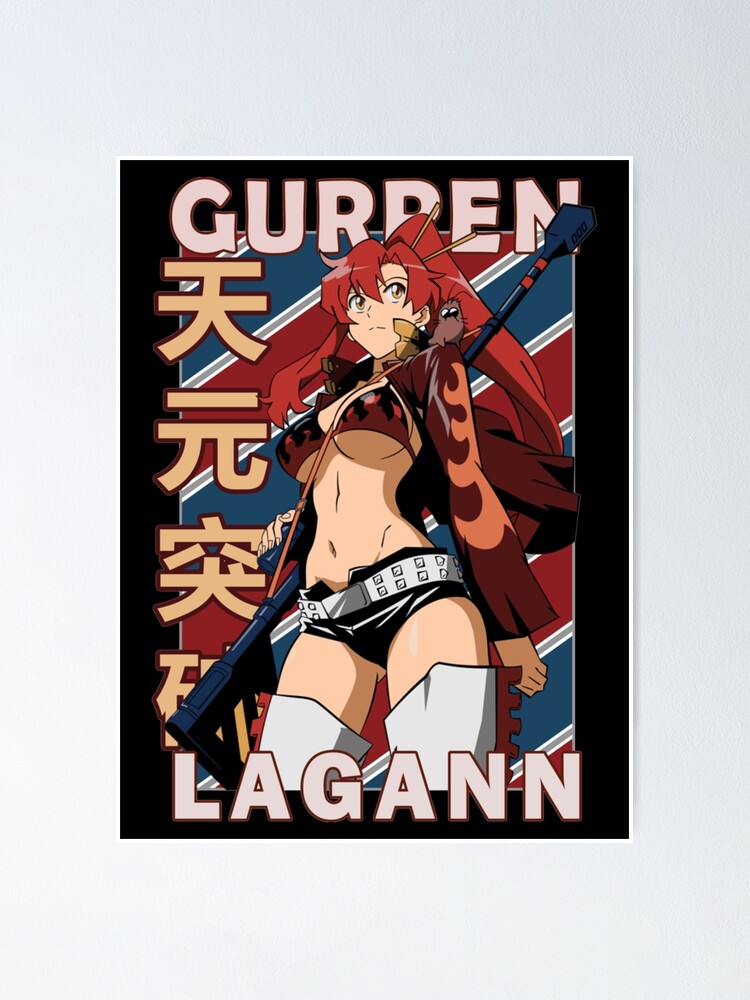 Tengen Toppa Gurren Lagann TTGL Poster for Sale by cameroncron