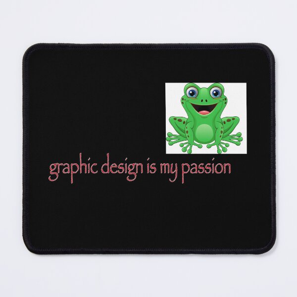 Item preview, Graphic Design is my Passion - Papyrus, green frog and OH MY EYES designed and sold by Good-Find.