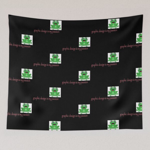 Item preview, Graphic Design is my Passion - Papyrus, green frog and OH MY EYES designed and sold by Good-Find.