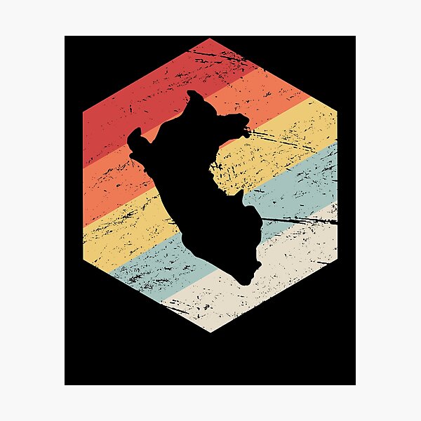 Item preview, Retro Country Of Peru designed and sold by Jam Jar.