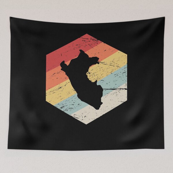 Item preview, Retro Country Of Peru designed and sold by Jam Jar.