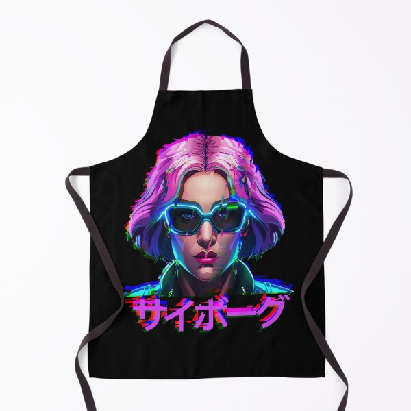 Item preview, Glitched cyberpunk girl designed and sold by suppddns.