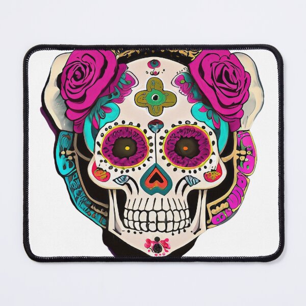 Item preview, The Mexican Skull V3 designed and sold by lizzbethgz.