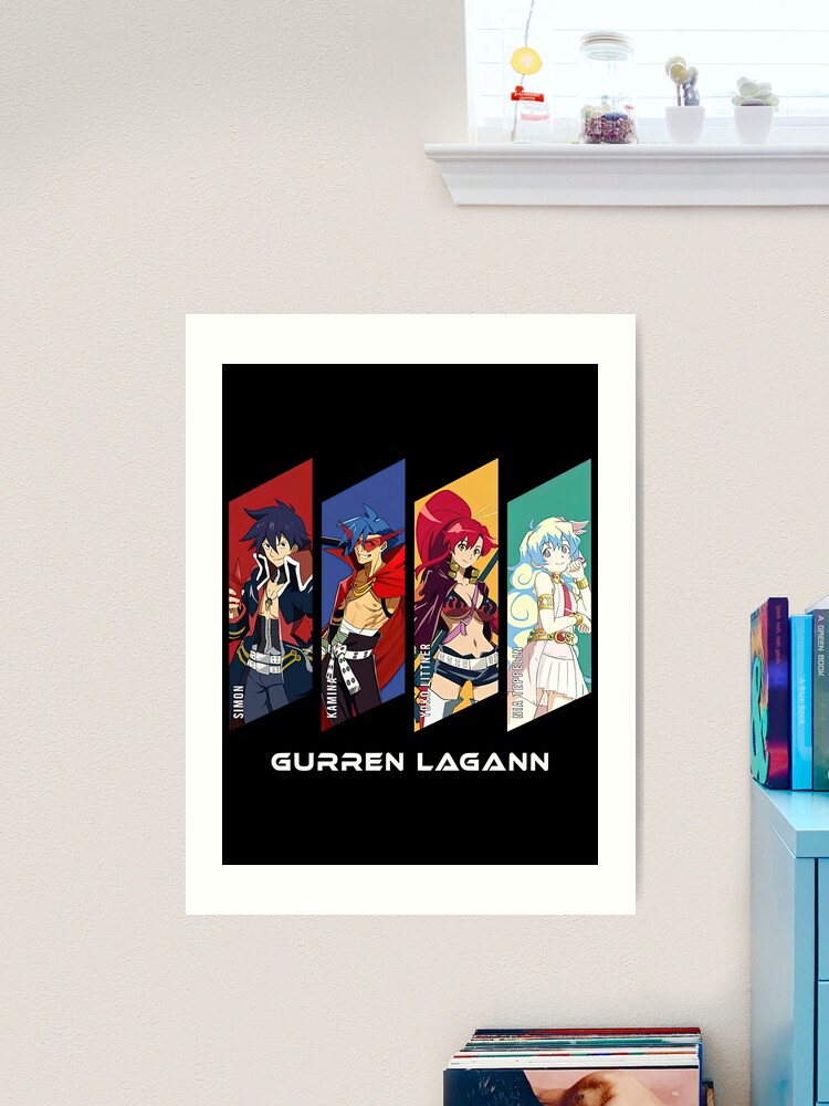 Tengen Toppa Gurren Lagann TTGL Poster for Sale by cameroncron