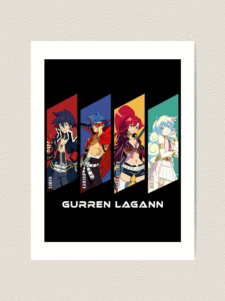 Super Tengen Toppa Gurren Lagann Postcard for Sale by