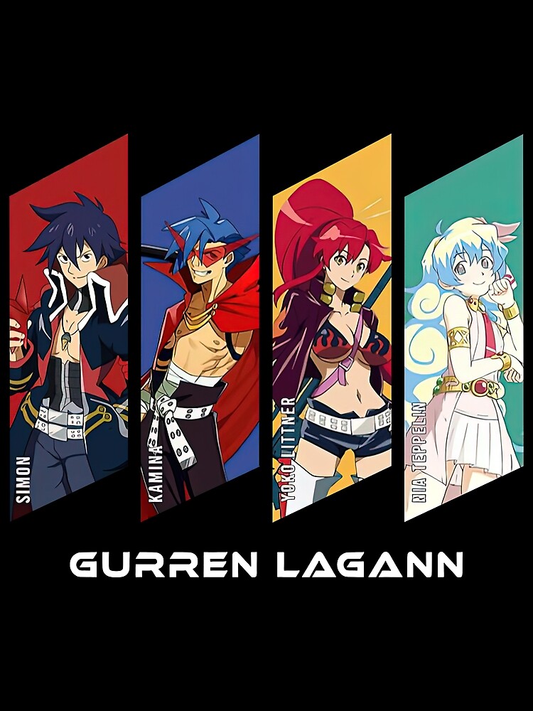 tengen toppa gurren lagann-simon  Gurren laggan, Anime, Imagens marvel