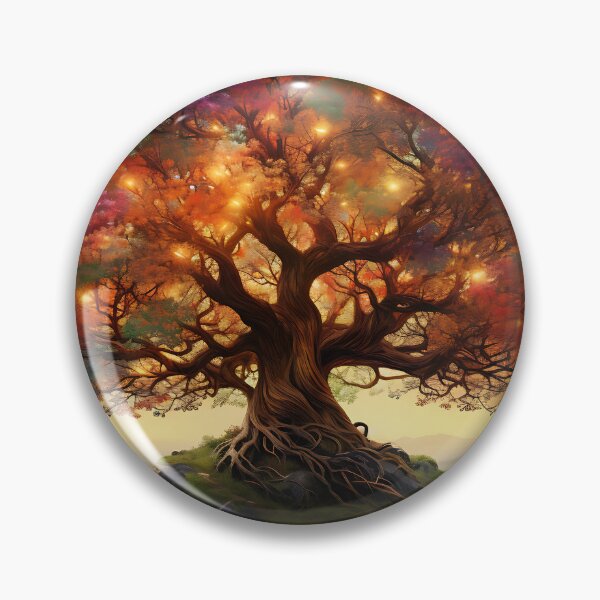 Item preview, Image of a tree of life in classic oil painting style designed and sold by Pflugart.