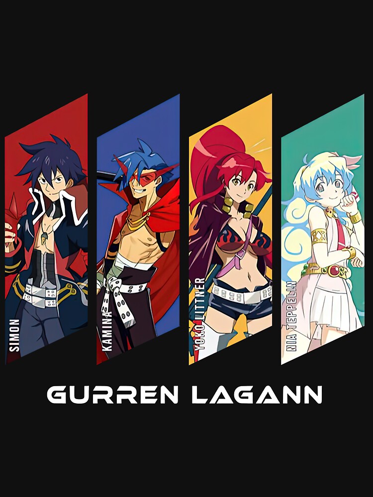 Kamina - Gurren Lagann  Gurren lagann, Anime characters, Mecha anime