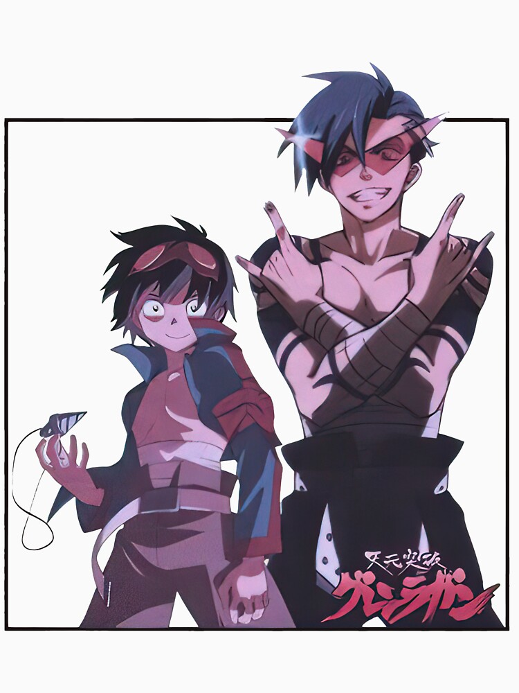 simon and kamina (tengen toppa gurren lagann)