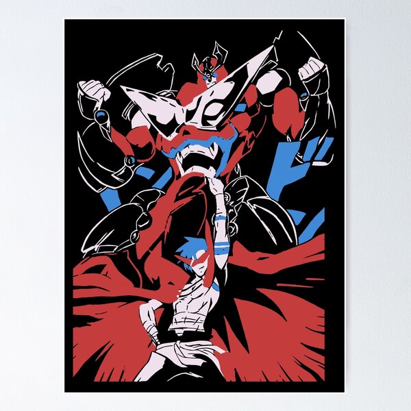 Tengen Toppa Gurren Lagann TTGL Poster for Sale by cameroncron