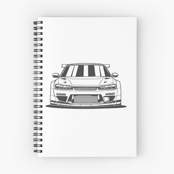 Item preview, MONOCHROME NISSAN SILVIA S15 designed and sold by TrilogyMerch.