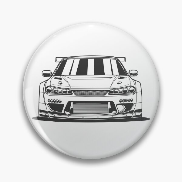 Item preview, MONOCHROME NISSAN SILVIA S15 designed and sold by TrilogyMerch.