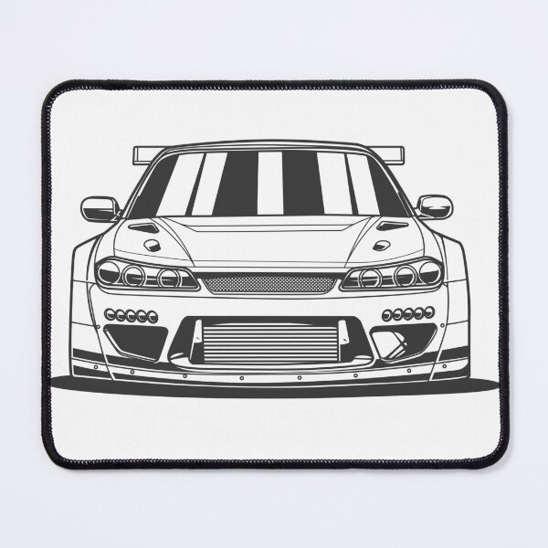 Item preview, MONOCHROME NISSAN SILVIA S15 designed and sold by TrilogyMerch.