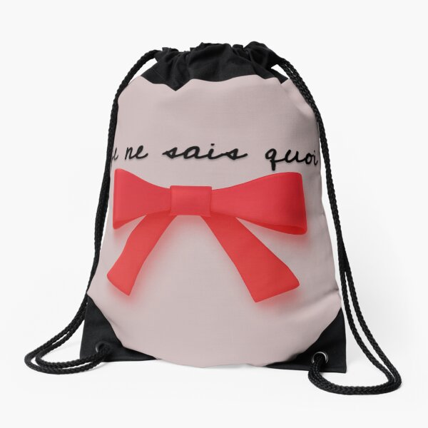 Aperçu de l'œuvre Paris citation je ne sais quoi édition ruban créée et vendue par LFluffyCreature.
