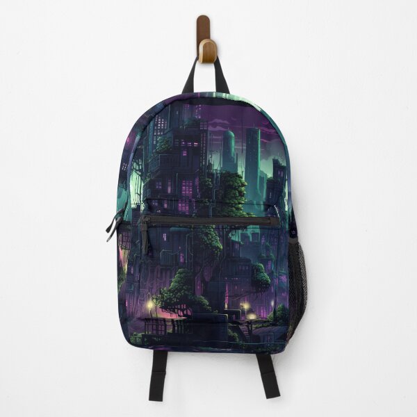 Item preview, Pixel Art City Cyberpunk designed and sold by Belltwon.