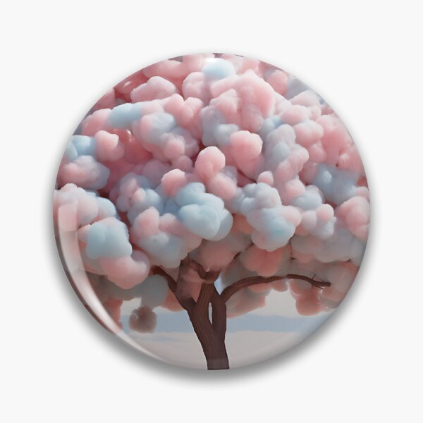 Artikelvorschau, Bild eines Zuckerwattebaumes im klassischen Ölgemälde Stil entworfen und verkauft von Pflugart.