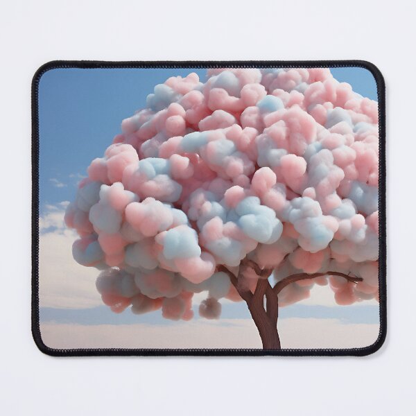 Item preview, Image of a cotton candy tree in classic oil painting style designed and sold by Pflugart.